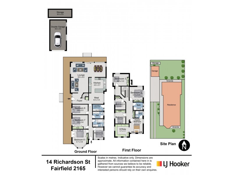 14 Richardson Street, Fairfield NSW 2165 Floorplan