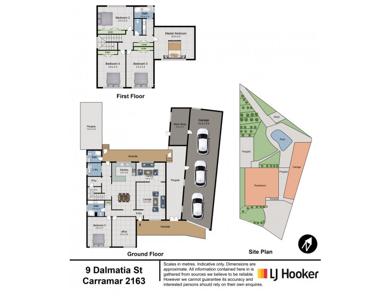 9 Dalmatia Street, Carramar NSW 2163 Floorplan