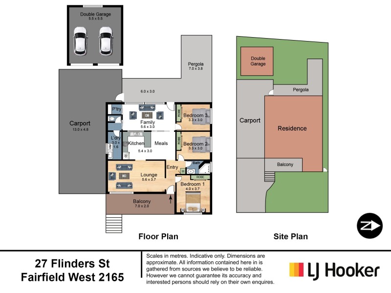 27 Flinders Street, Fairfield West NSW 2165 Floorplan