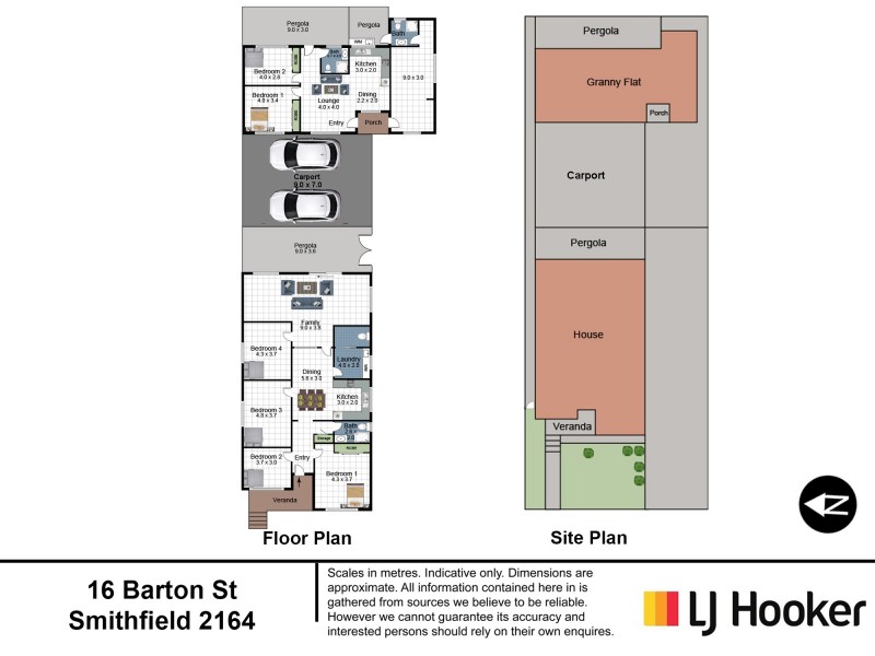 16 Barton Street, Smithfield NSW 2164 Floorplan
