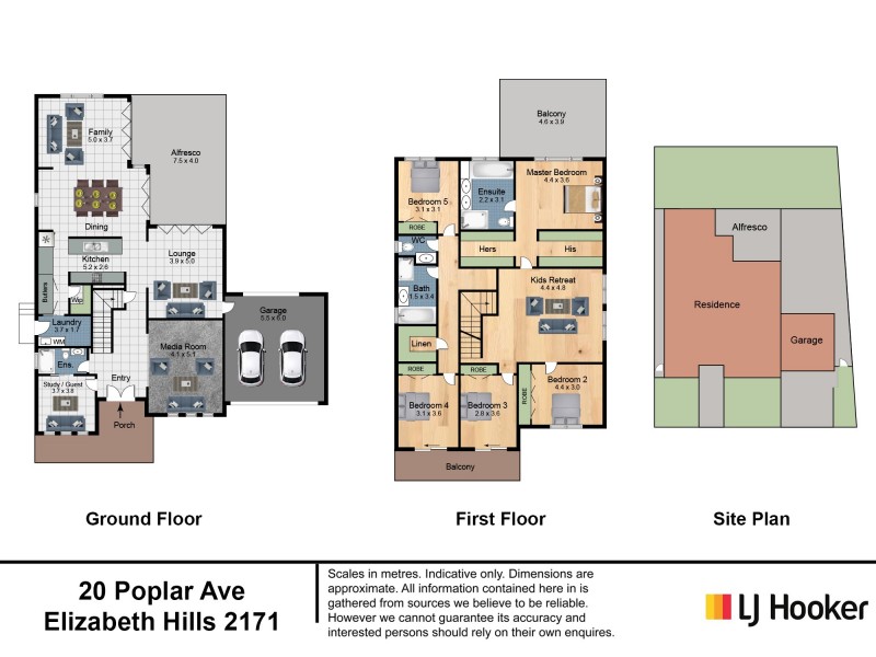 20 Poplar Avenue, Elizabeth Hills NSW 2171 Floorplan