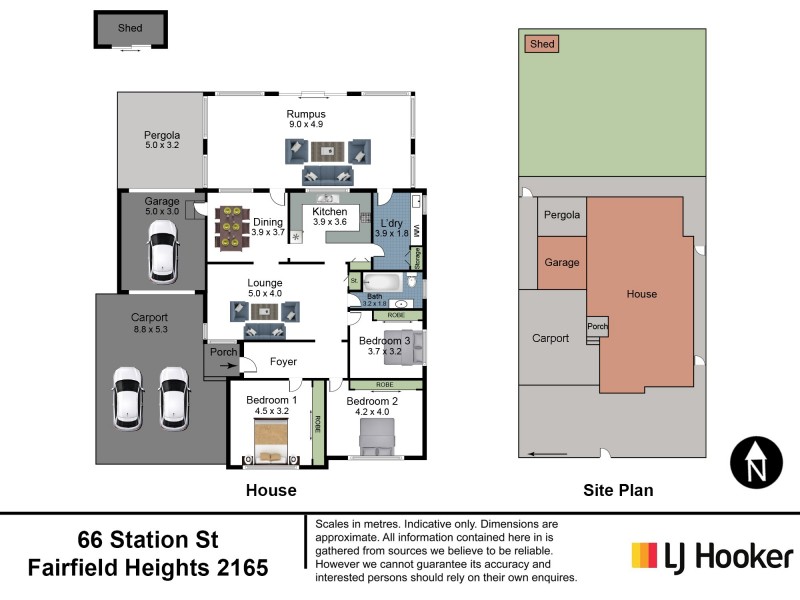 66 Station Street, Fairfield Heights NSW 2165 Floorplan