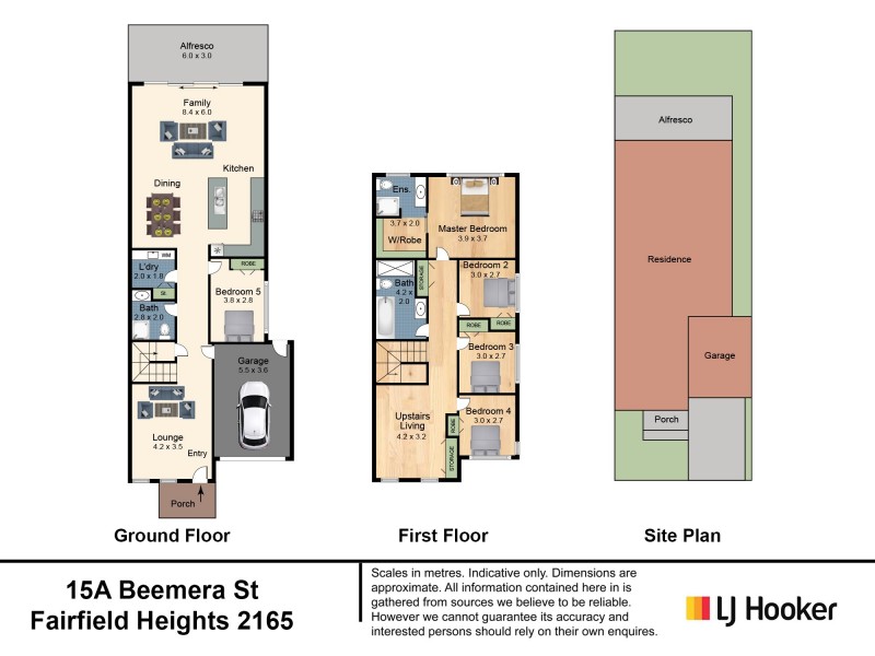 15 & 15A Beemera Street, Fairfield Heights NSW 2165 Floorplan