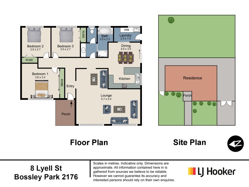 8 Lyell Street, Bossley Park NSW 2176 Floorplan