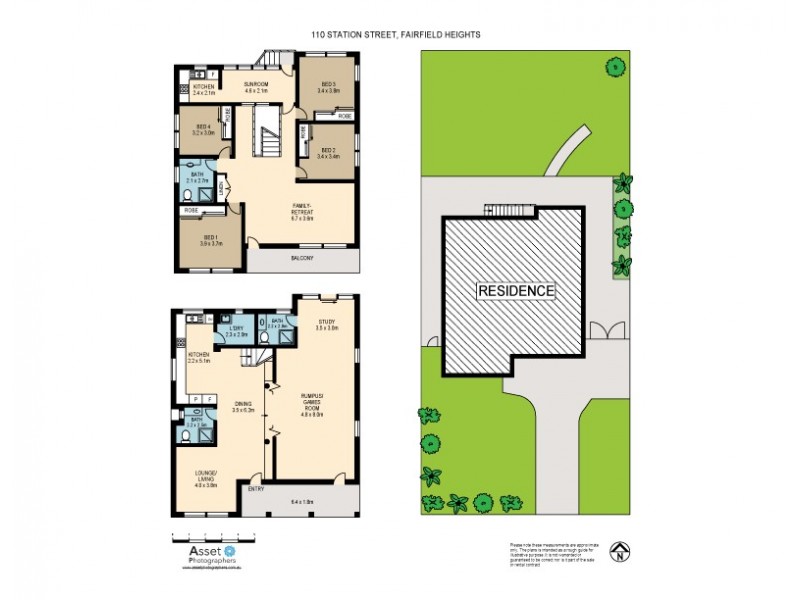 110 Station Street, Fairfield Heights NSW 2165 Floorplan