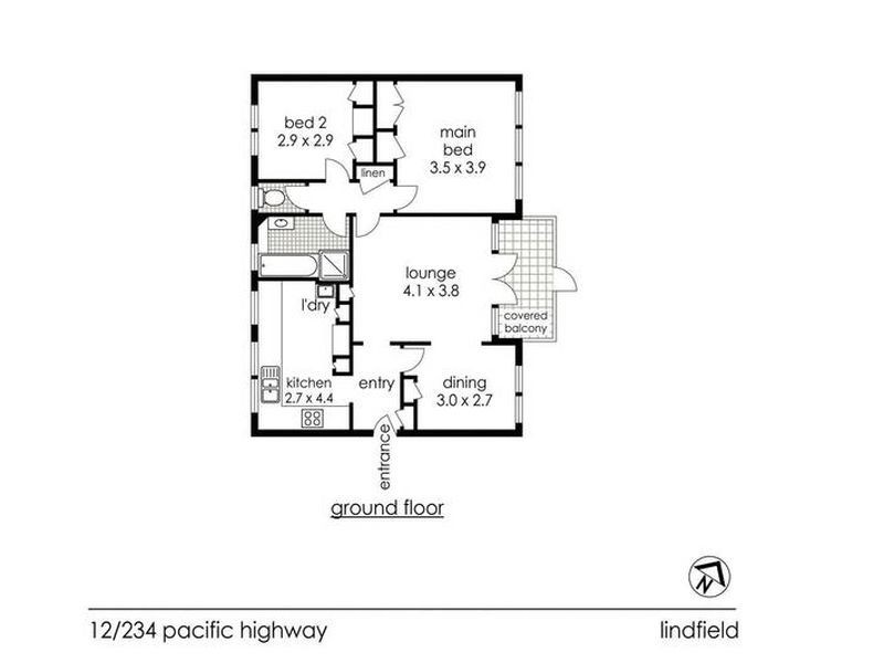 12/234 Pacific Highway, Lindfield NSW 2070