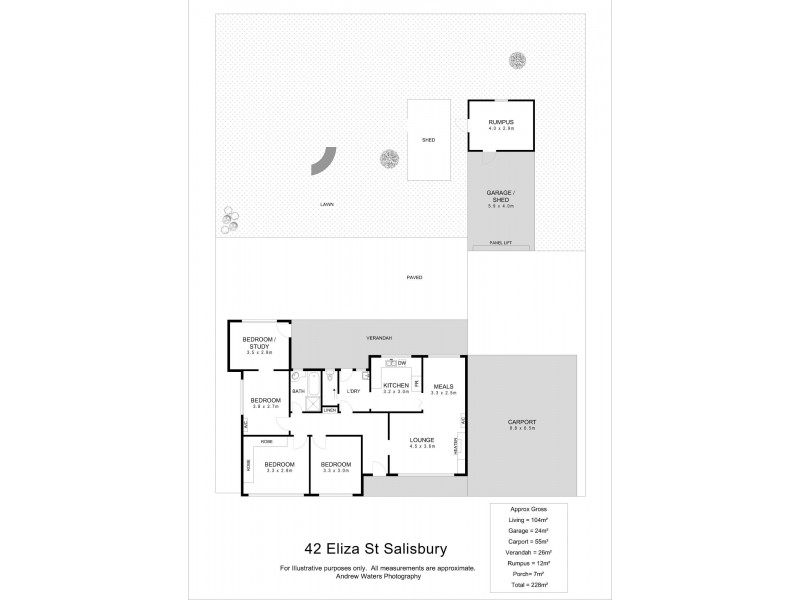 42 Eliza Street, Salisbury SA 5108 Floorplan