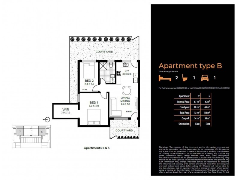 5/1A Stephens Avenue, Torrensville SA 5031 Floorplan