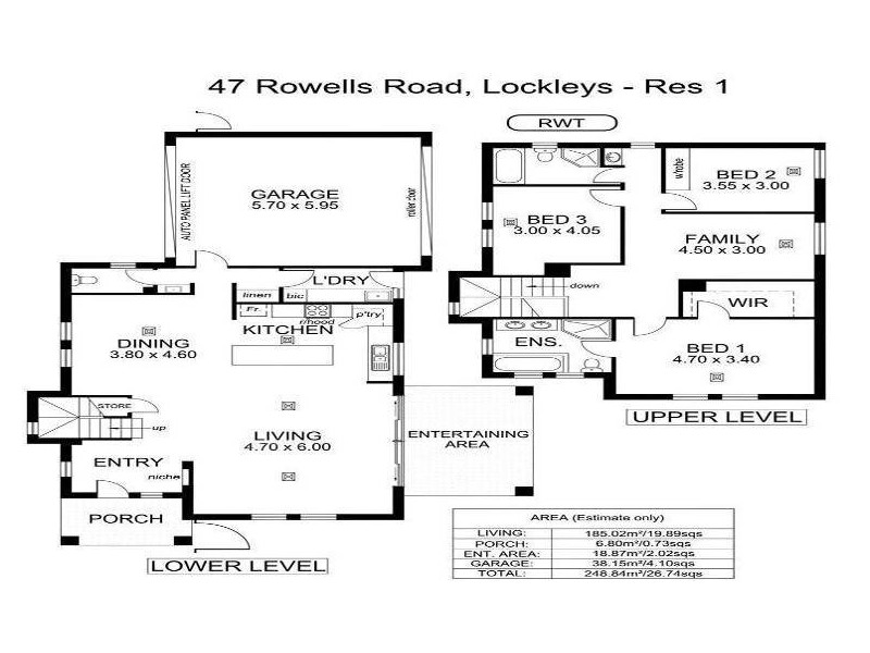 6/47 Rowells Road, Lockleys SA 5032 Floorplan