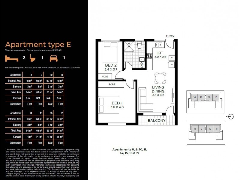 9 & 16/1a Stephens Avenue, Torrensville SA 5031 Floorplan