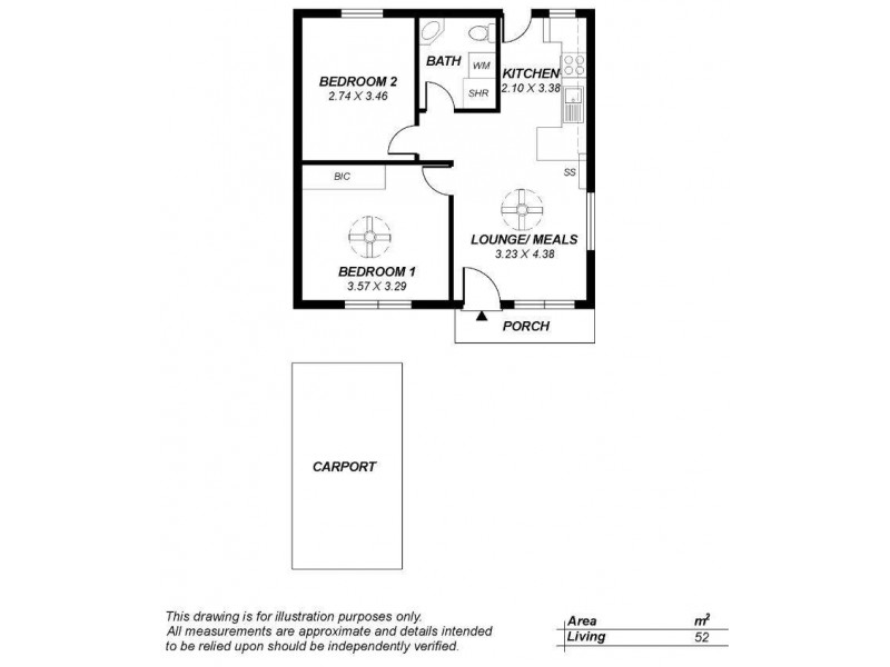 3/23 Emerald Street, Edwardstown SA 5039 Floorplan