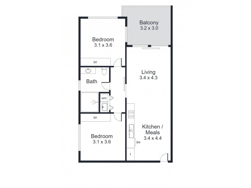 5/2 Rankine Road, Torrensville SA 5031 Floorplan