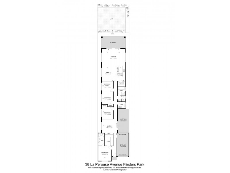 38 La Perouse Avenue, Flinders Park SA 5025 Floorplan