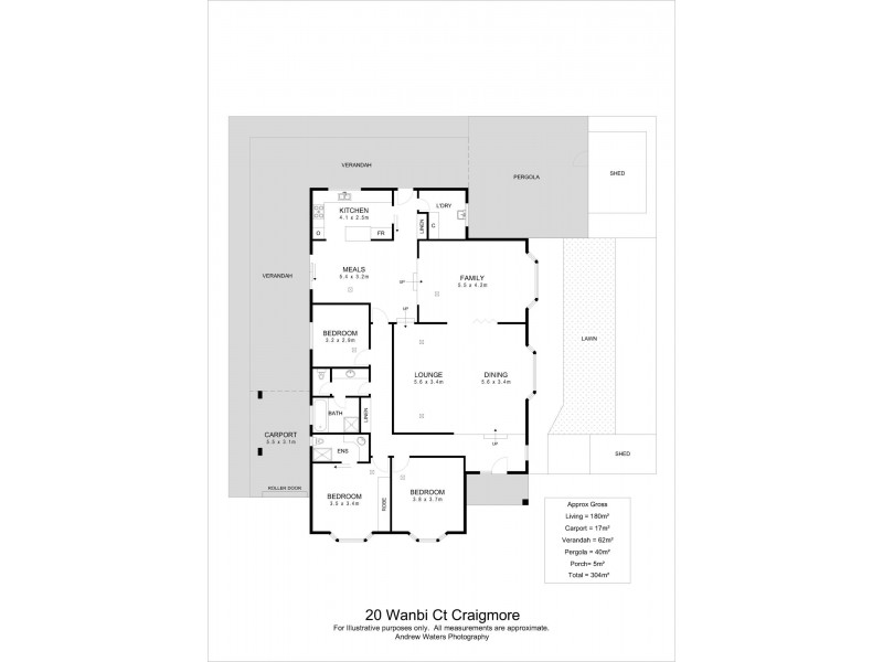 20 Wanbi Court, Craigmore SA 5114 Floorplan