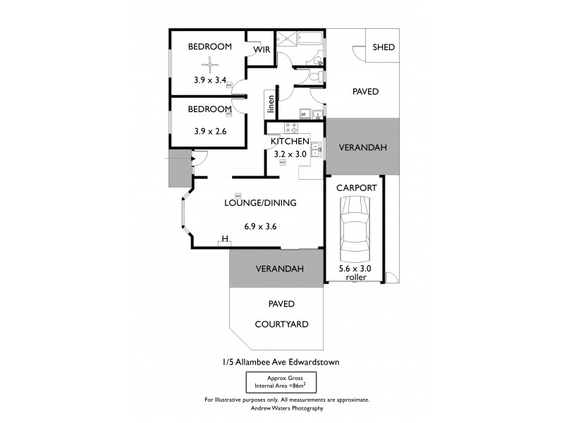 1/5 Allambee Avenue, Edwardstown SA 5039 Floorplan