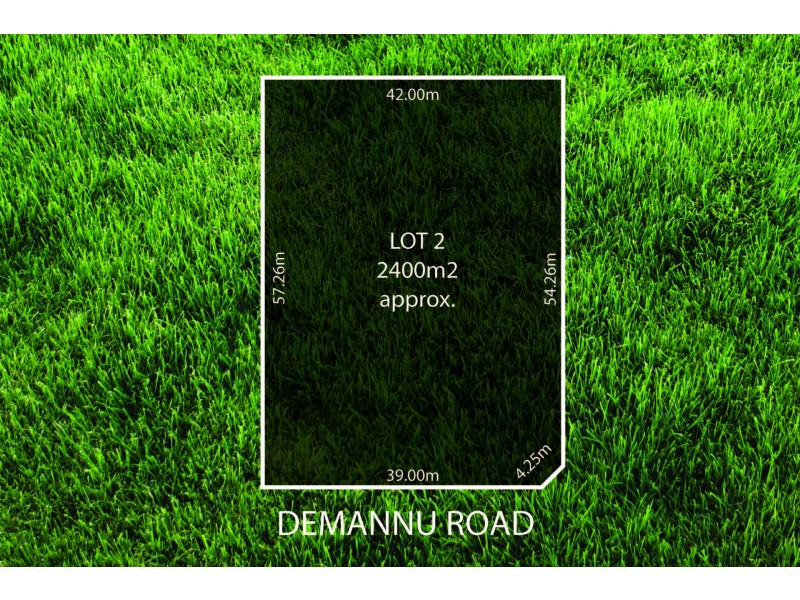 Lot 1 & 2/ Demannu Road, Munno Para Downs SA 5115