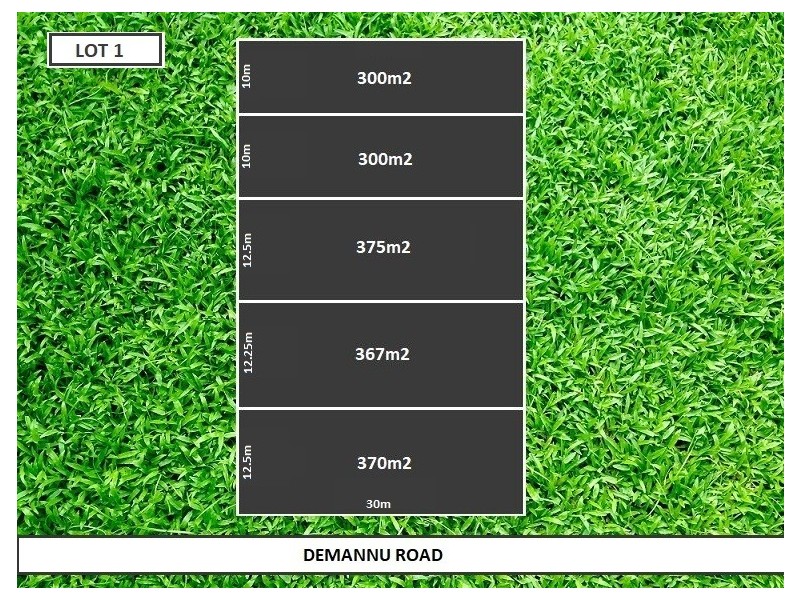 Lot 1 & 2/ Demannu Road, Munno Para Downs SA 5115