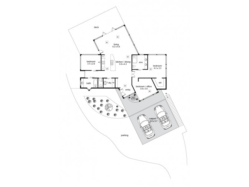 6 Whitbread Grove, Skye SA 5072 Floorplan