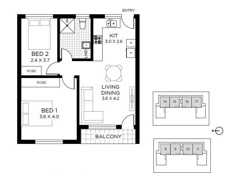 10/1A Stephens Avenue, Torrensville SA 5031 Floorplan