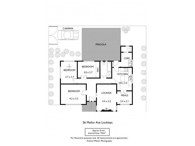 36 Mellor Avenue, Lockleys SA 5032 Floorplan