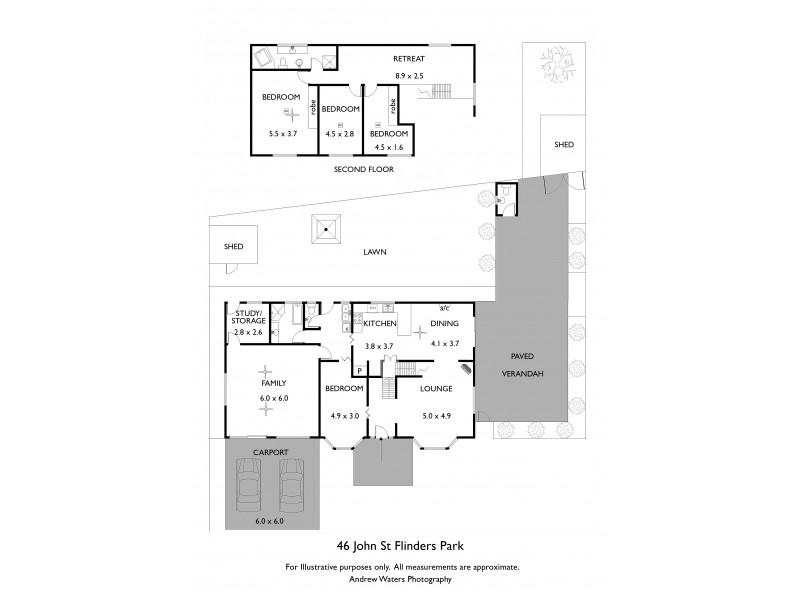 46 John Street, Flinders Park SA 5025 Floorplan