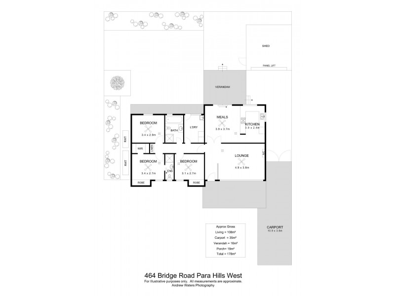 464 Bridge Road, Para Hills West SA 5096 Floorplan