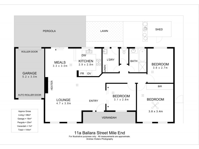11a Ballara Street, Mile End SA 5031 Floorplan