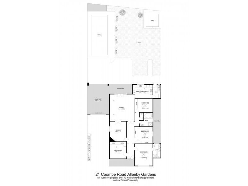 21 Coombe Road, Allenby Gardens SA 5009 Floorplan