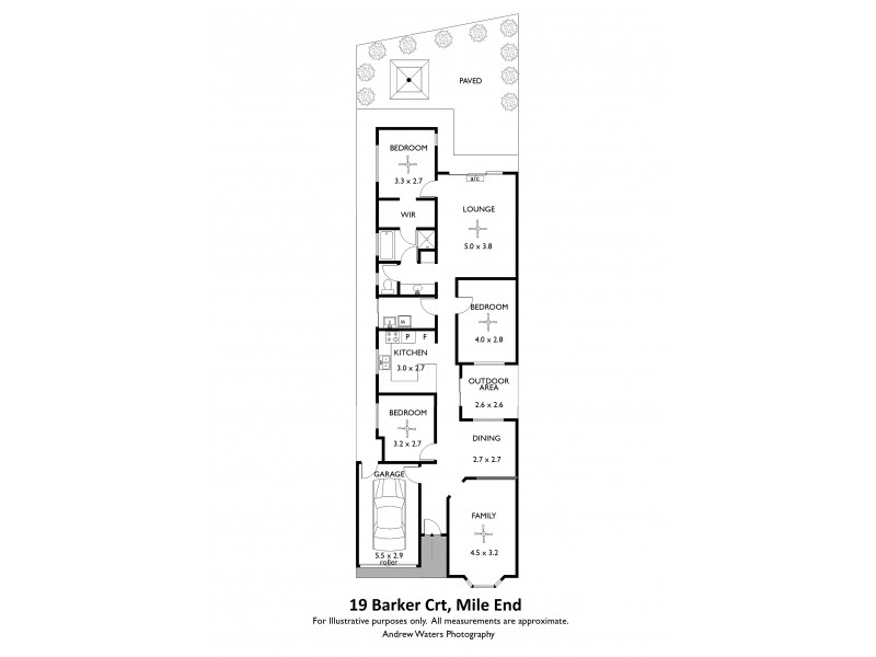 19 Barker Court, Mile End SA 5031 Floorplan