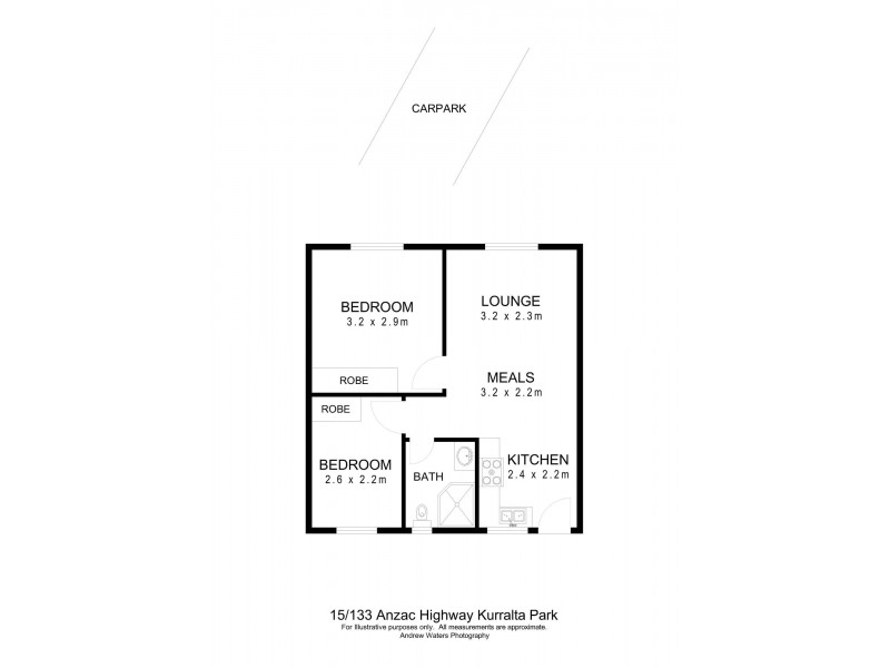 15/133 Anzac Highway, Kurralta Park SA 5037 Floorplan