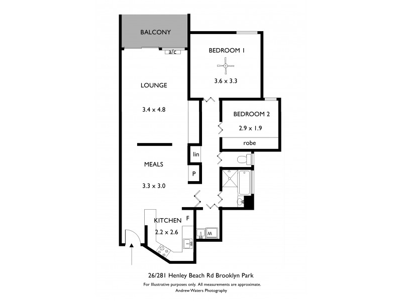 26/281 Henley Beach Road, Brooklyn Park SA 5032 Floorplan