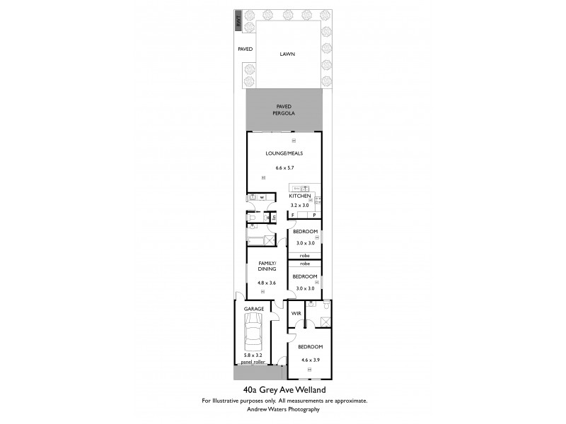 40a Grey Avenue, Beverley SA 5009 Floorplan