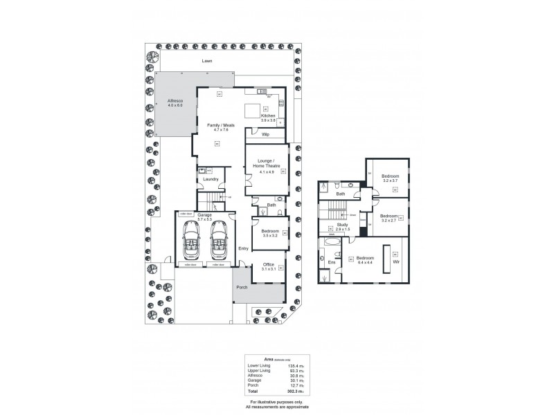 2 Cardinal Street, St Clair SA 5280 Floorplan