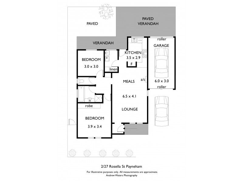 2/27 Rosella Street, Payneham SA 5070 Floorplan