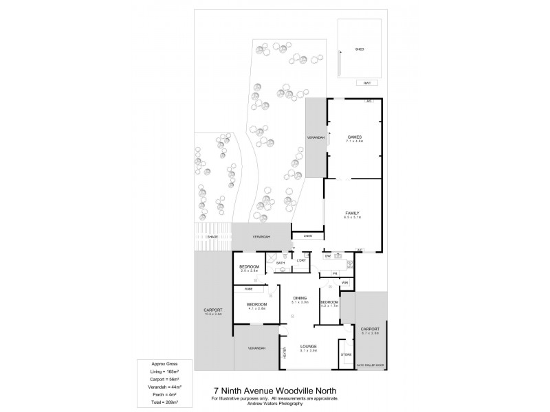 7 Ninth Avenue, Woodville North SA 5012 Floorplan