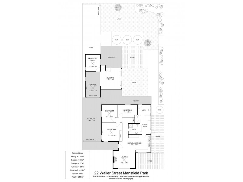 22 Waller Street, Mansfield Park SA 5012 Floorplan