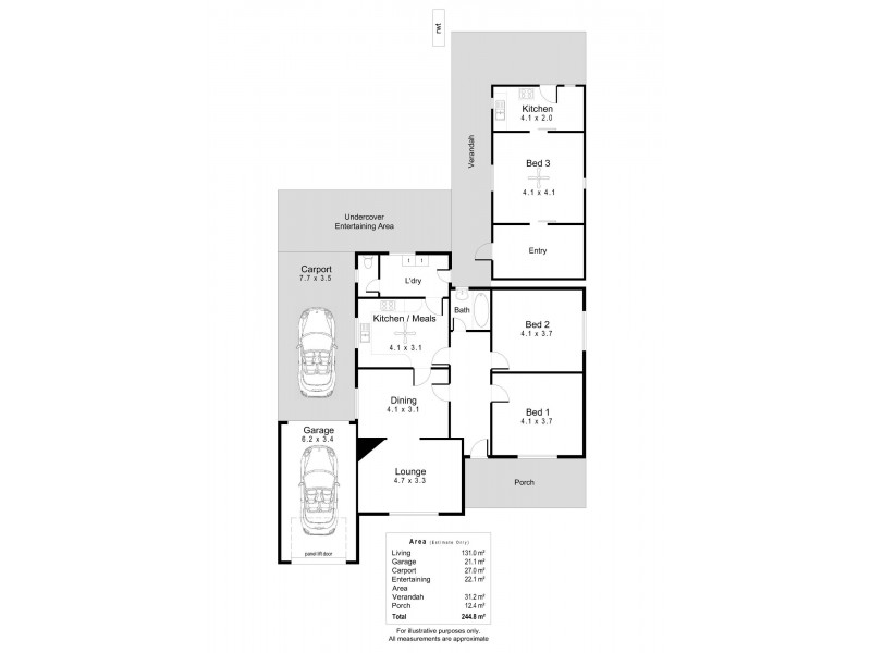 5 Adelaide Street, Athol Park SA 5012 Floorplan