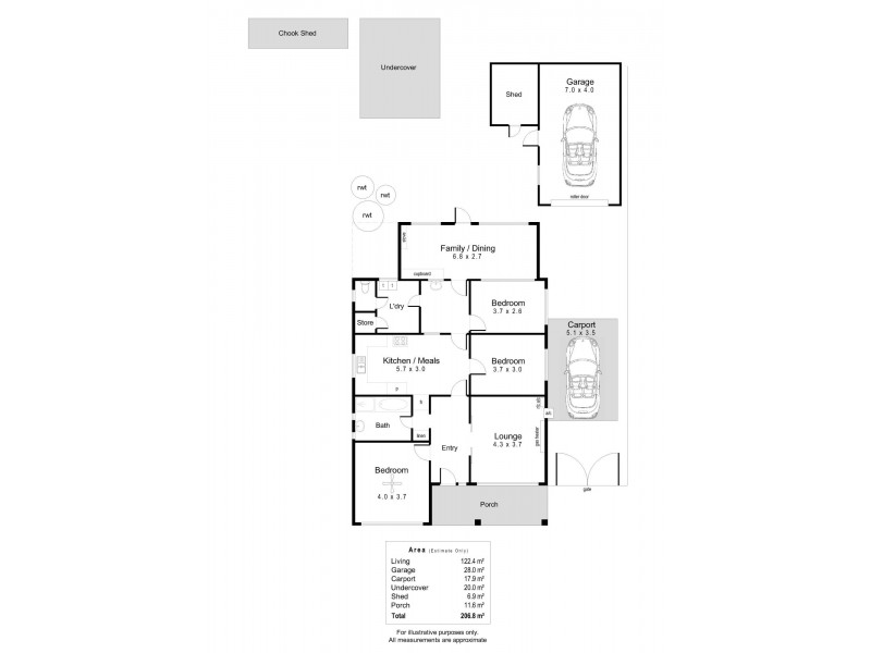 56 Days Road, Croydon Park SA 5008 Floorplan