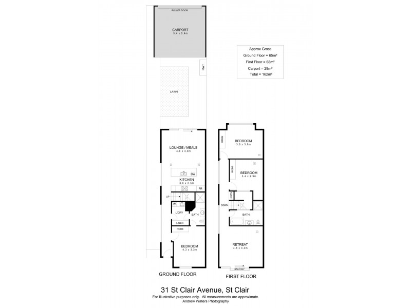 31 St Clair Avenue, St Clair SA 5280 Floorplan