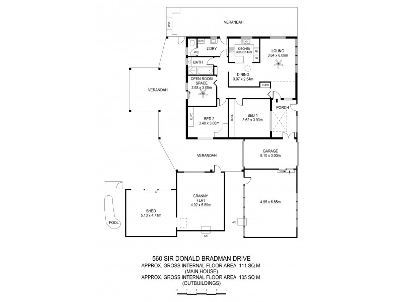 560 Sir Donald Bradman Drive, Lockleys SA 5032 Floorplan