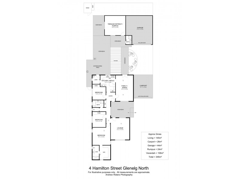4 Hamilton Street, Glenelg North SA 5045 Floorplan