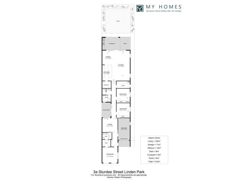 3a Sturdee Street, Linden Park SA 5065 Floorplan