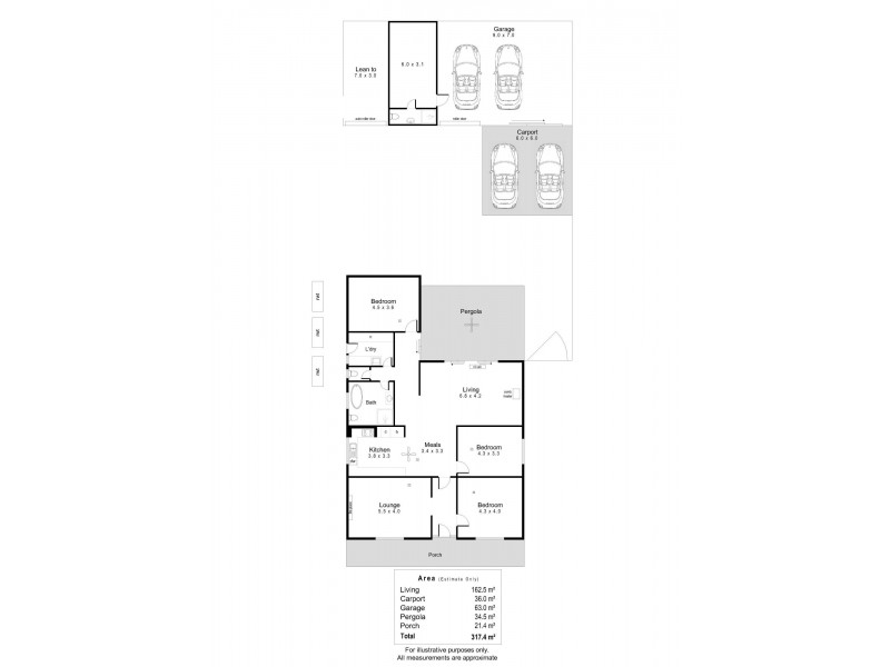 137 William Street, Beverley SA 5009 Floorplan