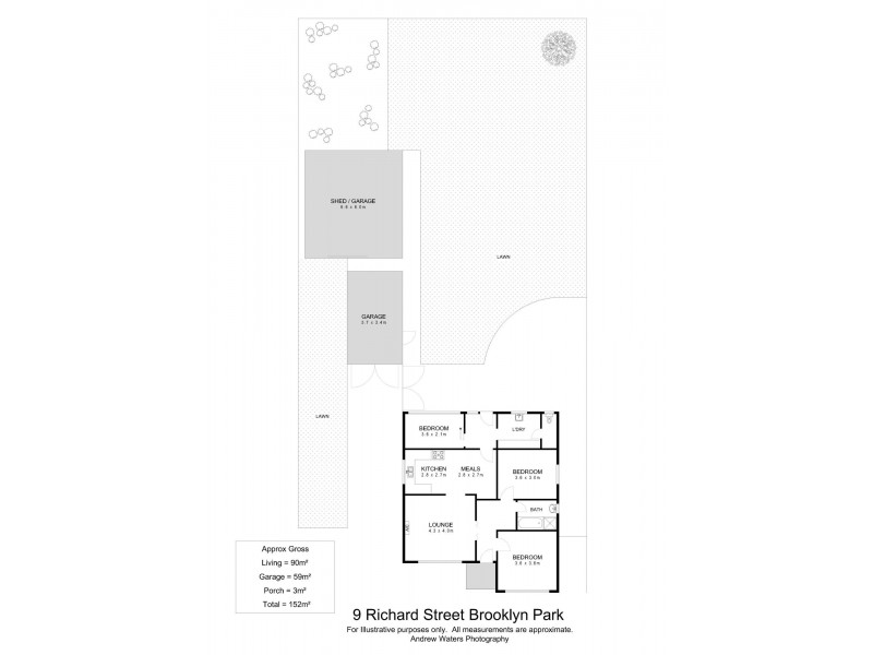 9 Richard Street, Brooklyn Park SA 5032 Floorplan