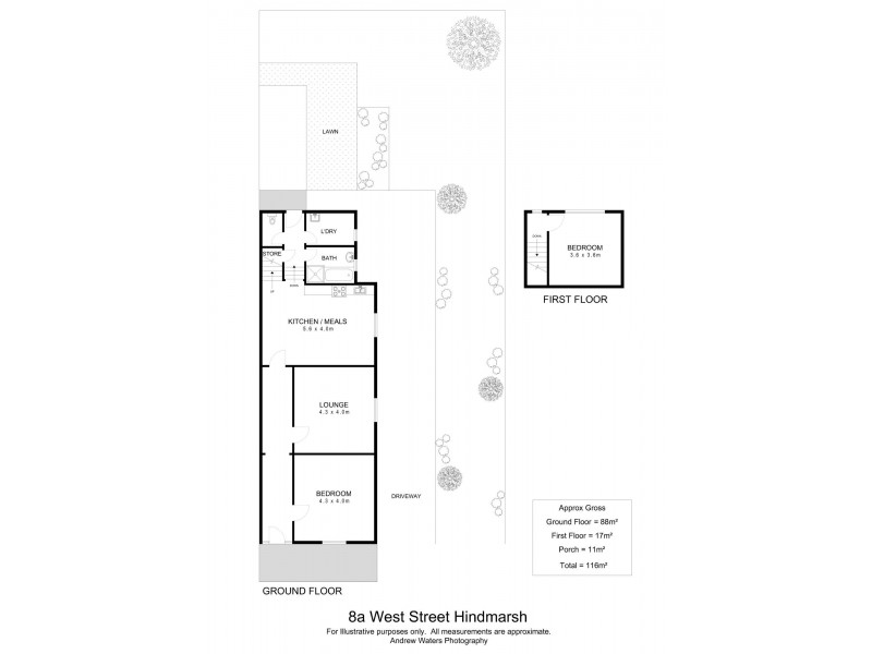 8a West Street, Hindmarsh SA 5007 Floorplan