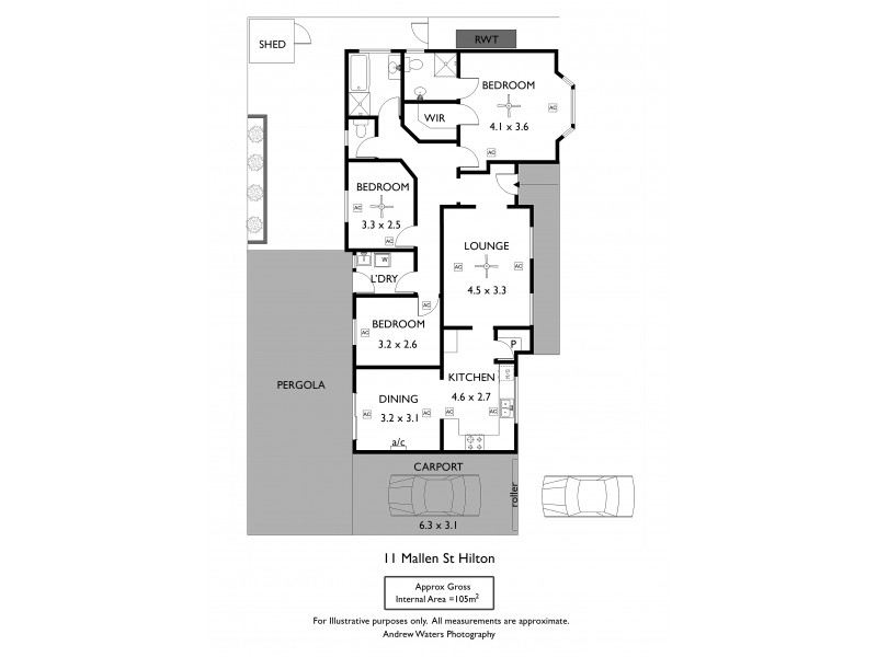 11 Mallen Street, Hilton SA 5033 Floorplan