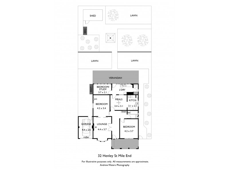 32 Henley Street, Mile End SA 5031 Floorplan