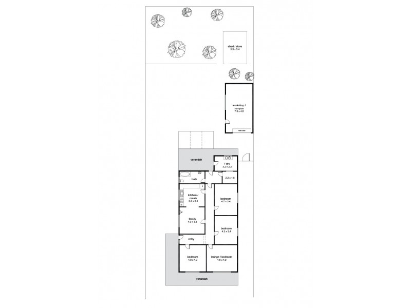 42 King Street, Mile End SA 5031 Floorplan