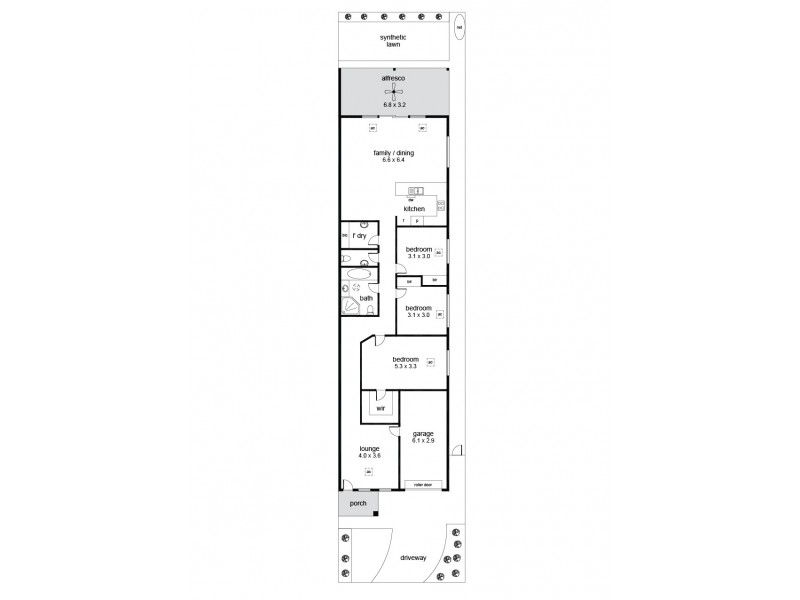 67 & 67a Clark Terrace, Seaton SA 5023 Floorplan