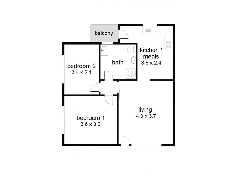 42/127 Anzac Highway, Kurralta Park SA 5037 Floorplan